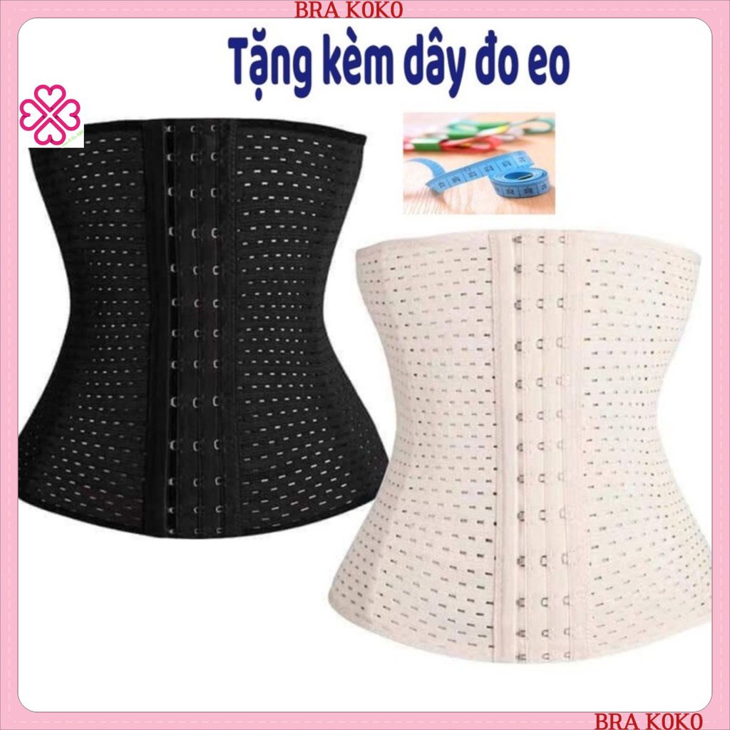 Miếng nâng bụng chống cuộn - Gen nịt bụng 6 nấc cài - Đai nịt bụng sau sinh