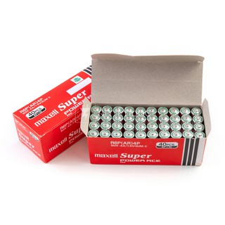 Pin tiểu AA Maxell Super R6P(AR)4P (size lớn, 1 viên)