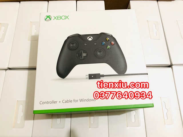 Tay bấm xbox one S kèm cable usb chính hãng mới nguyên seal tay cầm xboxones
