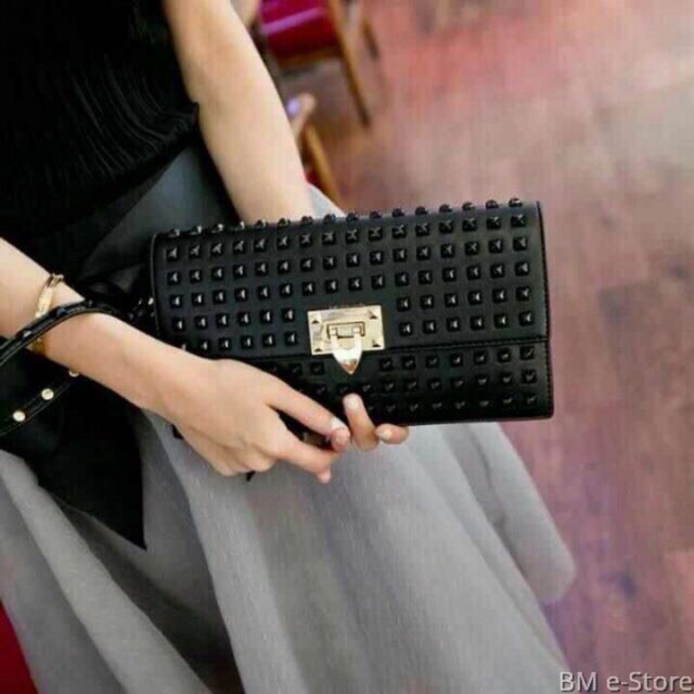 Ví nữ giá rẻ clutch dự tiệc sang trọng VDINH01