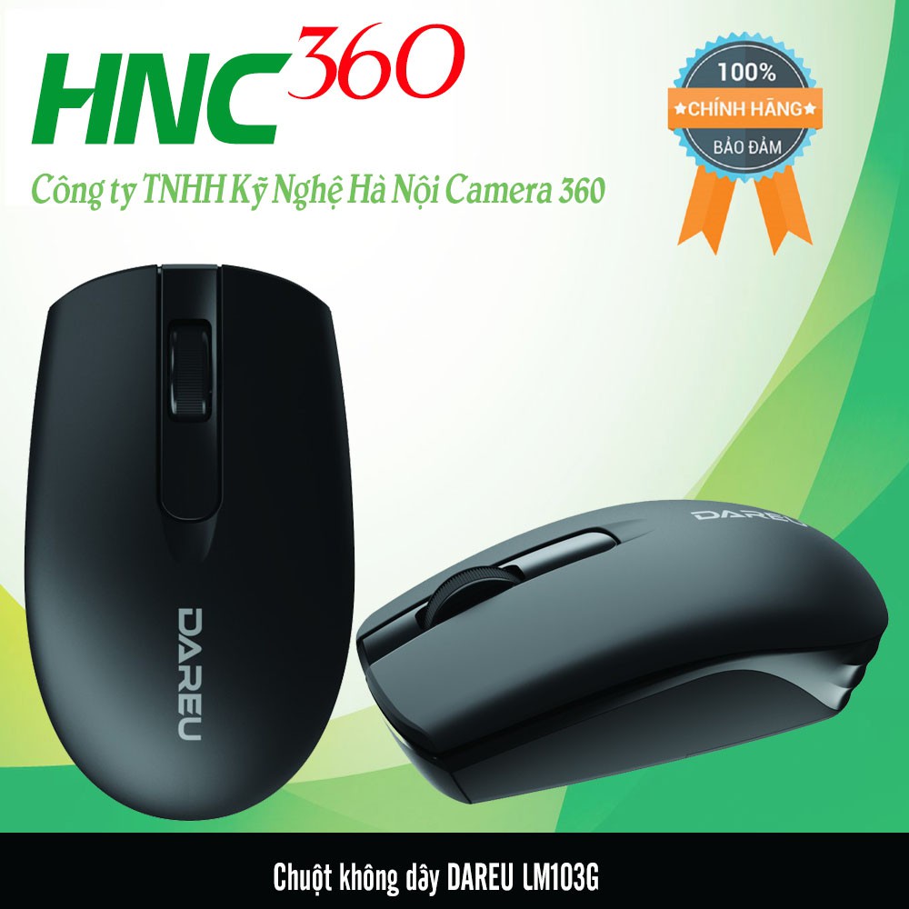 Chuột Mouse DAREU LM103G wireless bảo hành chính hãng 2 năm