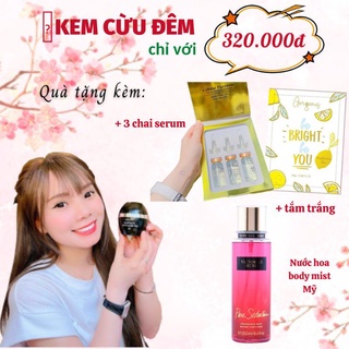 Kem Cừu đêm dưỡng trắng da