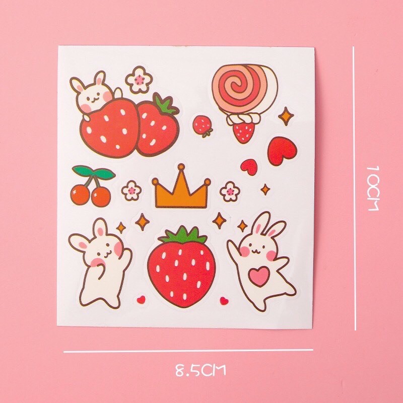 Hộp Đựng Phụ Kiện Cute [TẶNG Tấm Sticker Dán Nhiều Hình]