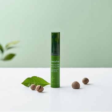 Thanh Lăn Cải Thiện Độ Săn Chắc, Chống Lão Hóa Và Giảm Các Nếp Nhăn Innisfree Green Tea Seed Eye &amp; Face Ball 10ml