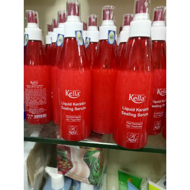 Nước dưỡng mềm tóc kella.