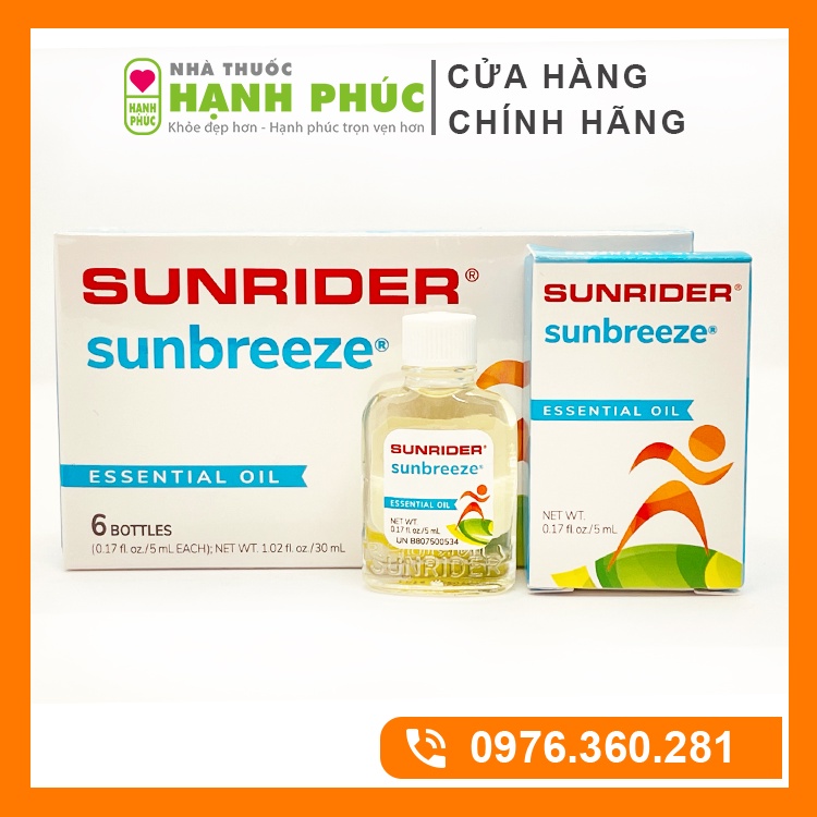 Tinh Dầu Sun Breeze - SunBreeze Của Mỹ, Tinh Dầu Sunrider Hàng Nhập Khẩu Có 100% Thành Phần Thảo Mộc Tự Nhiên | BigBuy360 - bigbuy360.vn