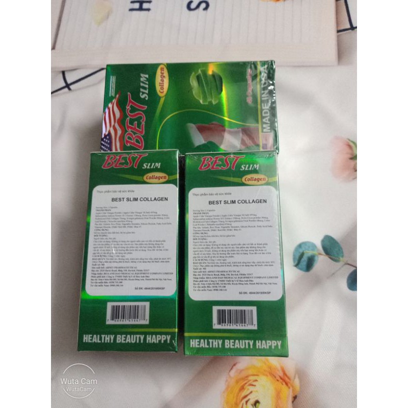 Viên uống Best slim chính hãng date mới