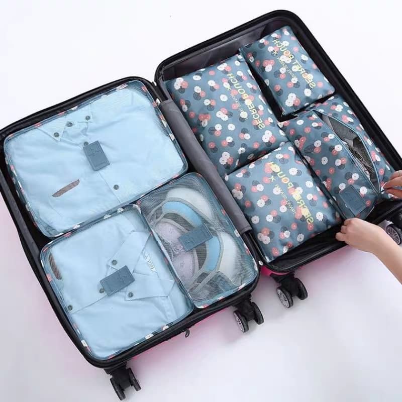 Bộ 6 túi đựng đồ du lịch tiện dụng