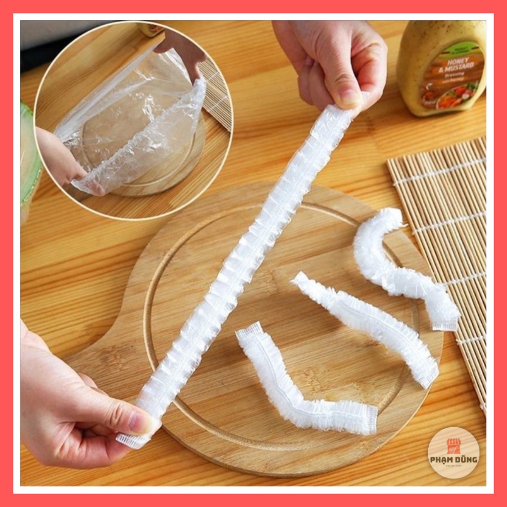 Set 100 màng bọc thực phẩm tiện lợi