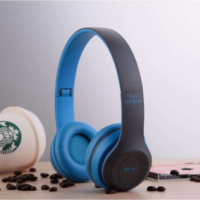 Tai nghe Bluetooth P47 Wireless Đủ màu new 100% | BigBuy360 - bigbuy360.vn