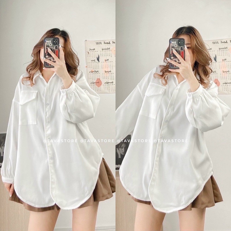 ÁO SƠ MI TAY PHỒNG