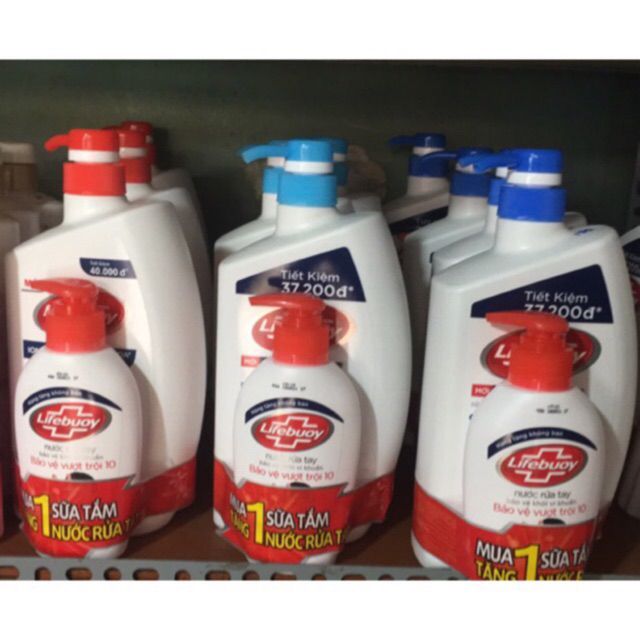 ( Mua1 Tặng1 )Mua Sữa tắm lifebouy 850g+tặng nước Rửa Tay 120g | BigBuy360 - bigbuy360.vn