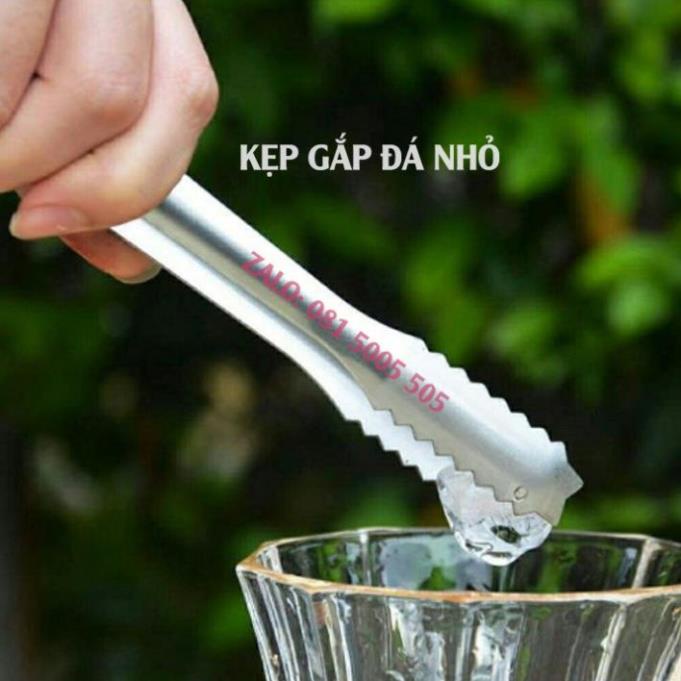 Nhíp Decor gắp đồ ăn - Nhíp Gắp Pha Chế Inox cocktail Quầy Bar chất liệu thép dài 25cm - Nhíp trồng cây thủy sinh Pb142