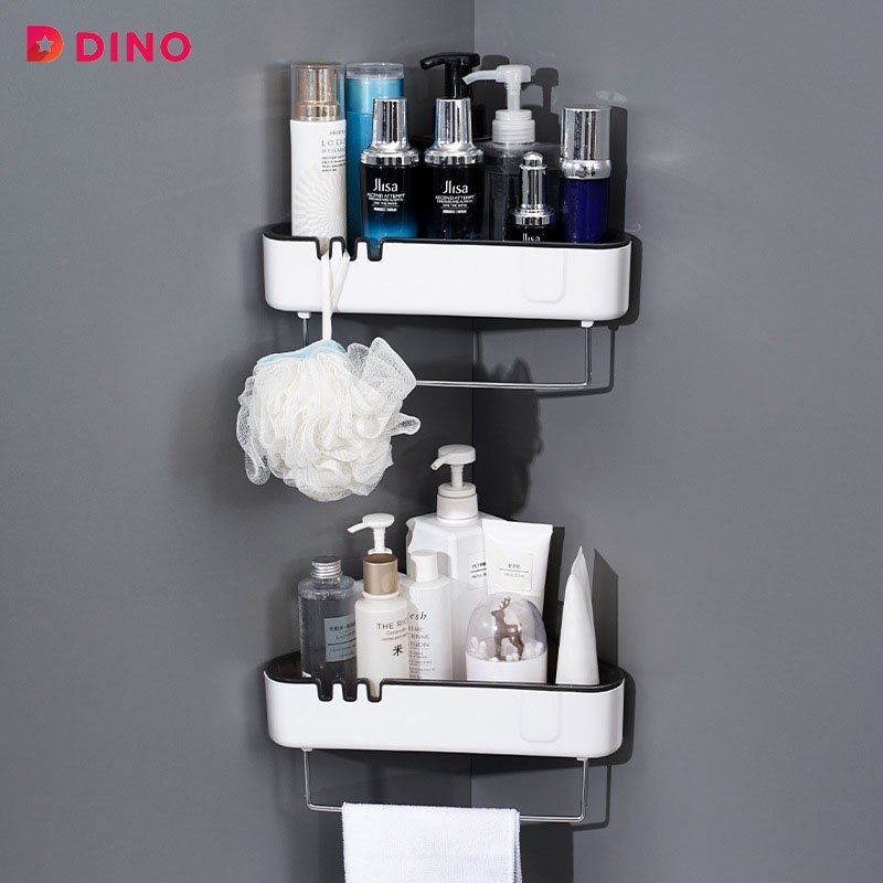 Kệ nhà tắm dán góc tường hình tam giác cao cấp sang trọng W2133