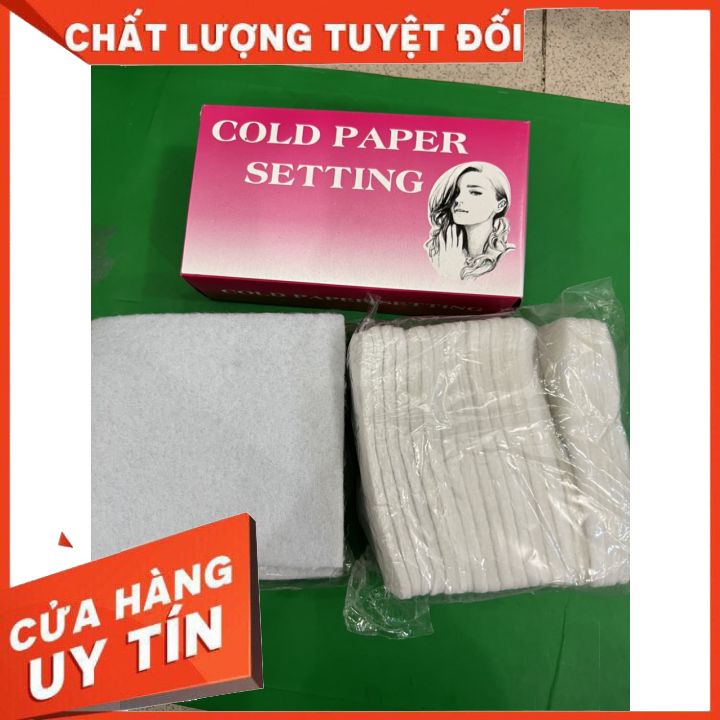 Giấy Uốn Setting ( Giấy Uốn Nóng)-cách nhiêt trong -ngoài -loại tốt  dày dặn -sử - dụng đươc nhiều lần dành cho salon to