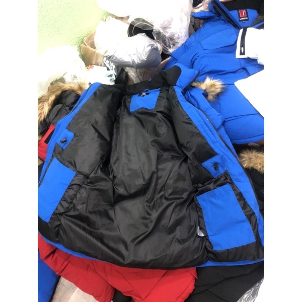 Áo parka phao unisex dày ấm hàng xuất hàn