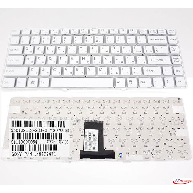 Bàn phím laptop Sony Vaio VPCEA – EA TRẮNG ZIN