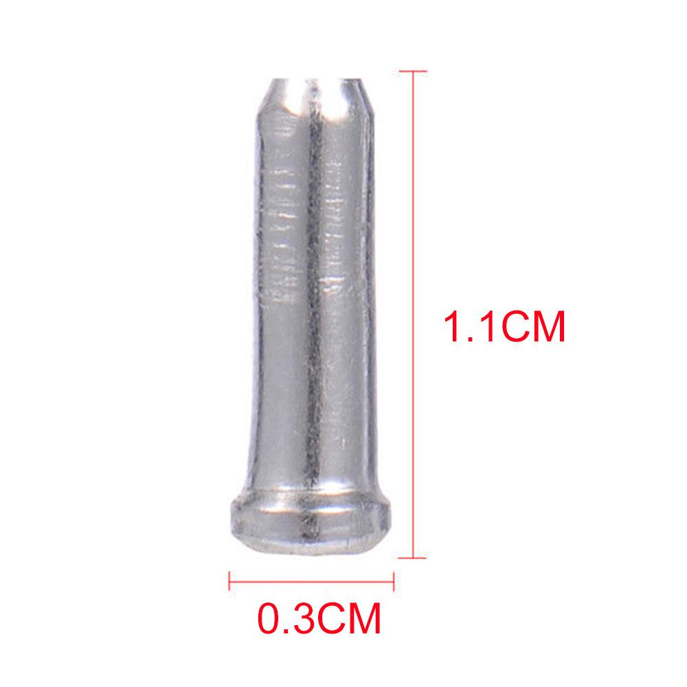 MUVAKO Set 20 / 50 Nắp Đậy Dây Phanh Xe Đạp Bằng Hợp Kim Nhôm Chất Lượng Cao