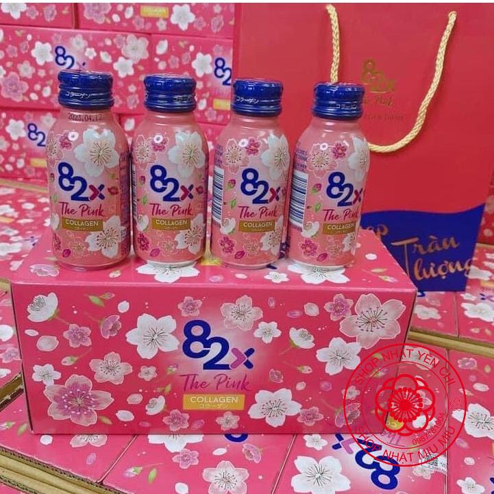 Hộp 3 lọ/ 10 lọ nước The collagen 82X Pink Nhật bản