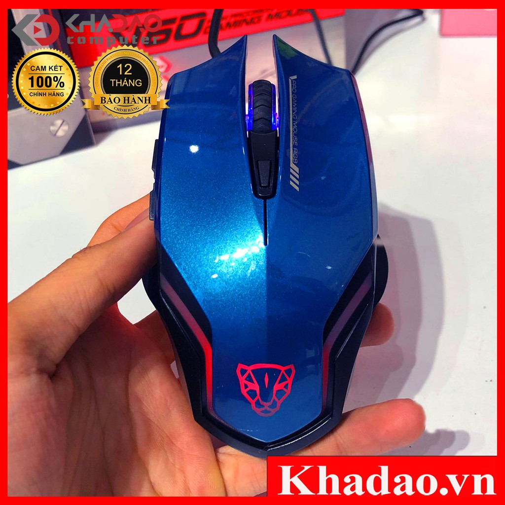 Chuột Gaming Giá Rẻ Motospeed F60 RGB - Chuột Gaming Motospeed F60 RGB