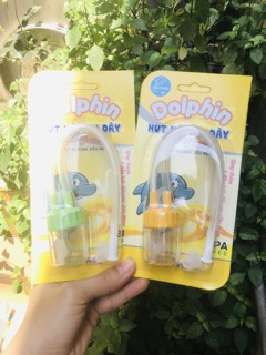 Hút mũi 2 dây Đầu sillicon Dolphin