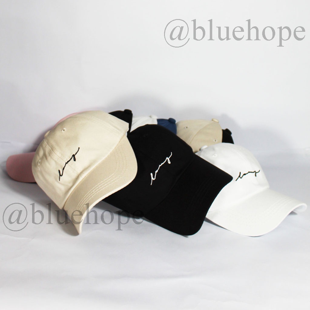 [Mã FAMARAL1 giảm 10K đơn 50K]Mũ lưỡi chai nam nữ nón chữ kí Thêu Bluehope giá rẻ nhiều màu mẫu mới MN21