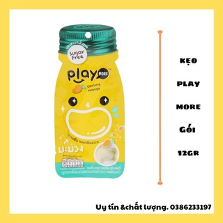 Kẹo thái lan _ kẹo the vị xoài play more gói 12g