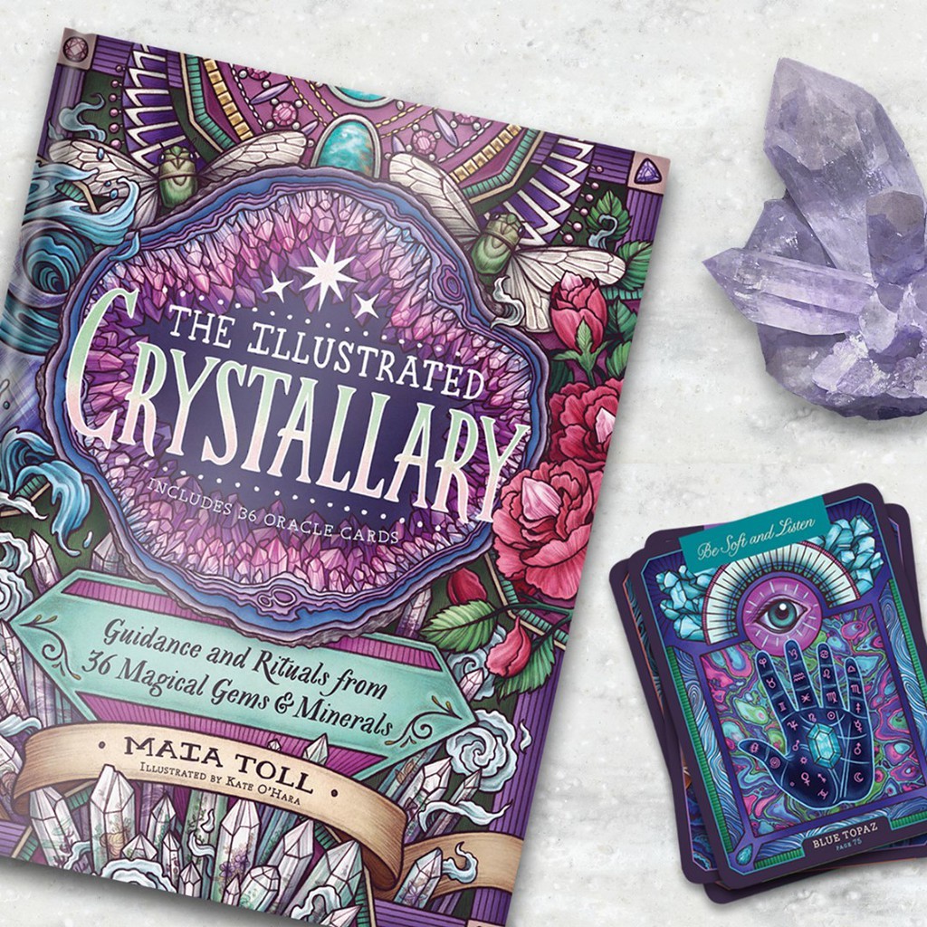 Bộ Bài Illustrated Crystallary Oracle (Mystic House Tarot)