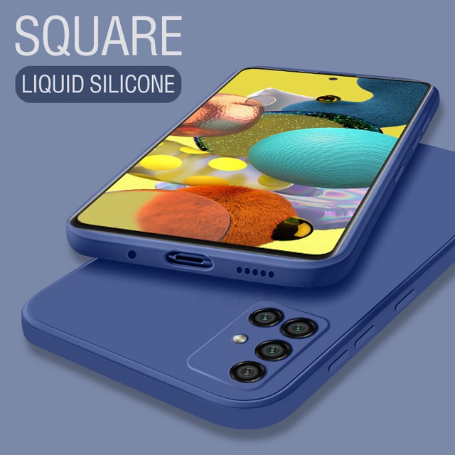 Ốp điện thoại silicon mềm viền vuông bảo vệ camera cho OPPO A54 A74 A76 A91 A5 A9 2020 Reno 3 4 5 7 Pro