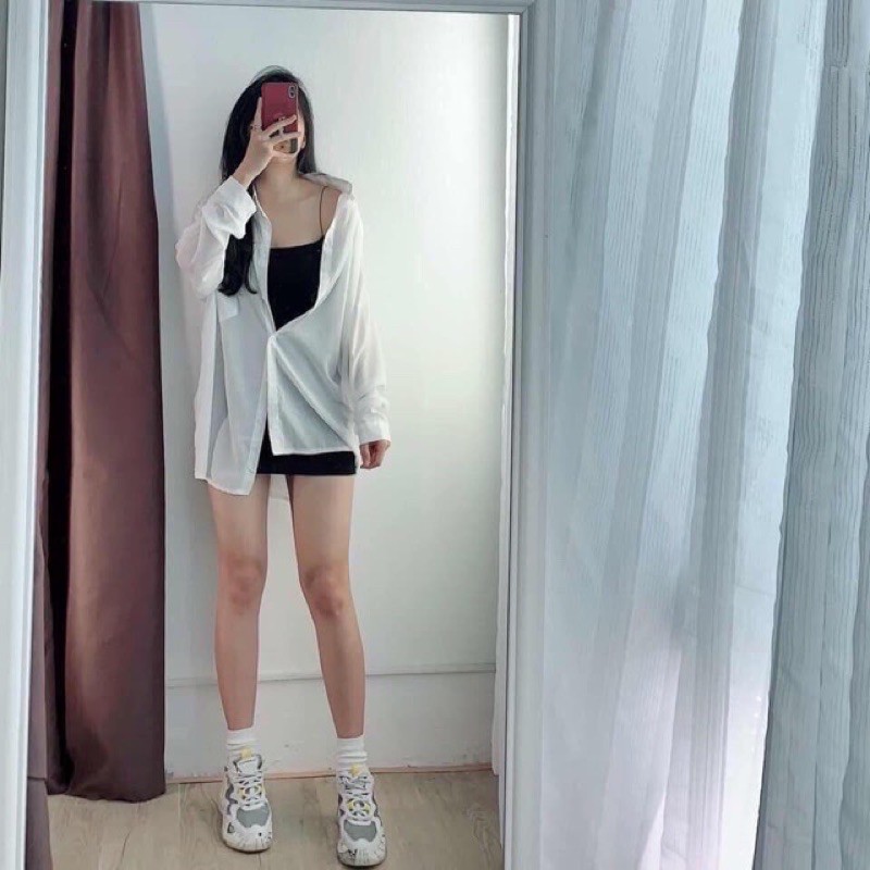 [RẺ VÔ ĐỊCH] đầm hai dây sợi bún đơn giản dễ phối đồ(kèm video và ảnh thật)