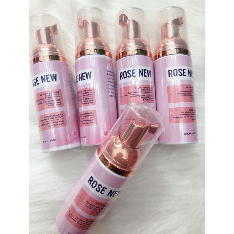 Chai vệ sinh mi ROSE NEW 60ml. dụng cụ nối mi mr Tuấn.