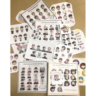 80 STICKER BTS - QUÀ TẶNG IDOL