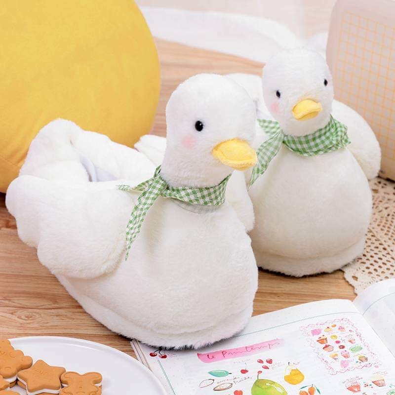 dép bông vịt cute