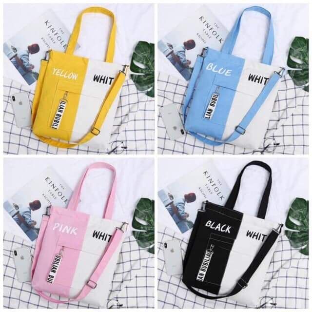 Tote phối nữa màu
