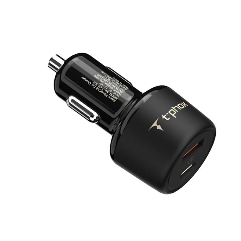 T-phox 30W Fast Charge Charger QC3.0 USB PD Turbo Travel Charger Wall Adapter