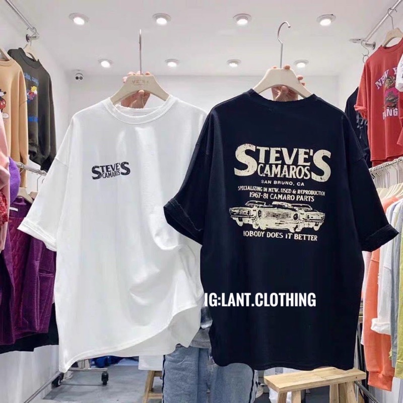 áo thun steve chất tuyết( ảnh thật lant.clothing )