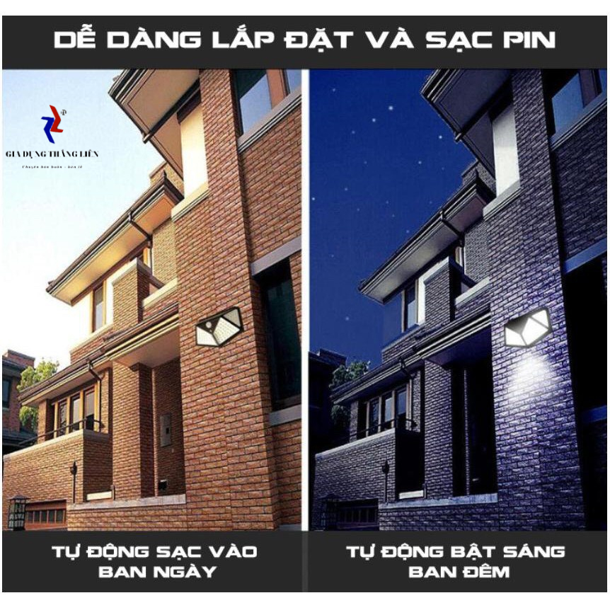 Đèn Năng Lượng Mặt Trời , Đèn Cảm Ứng Chuyển Động , Đèn Cảm Biến , Đèn Năng Lượng Mặt Trời Sân Vườn 100 mắt Led