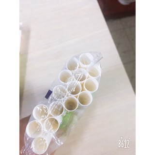 Ống hút giấy ECO phi 12 - Bịch 15 ống