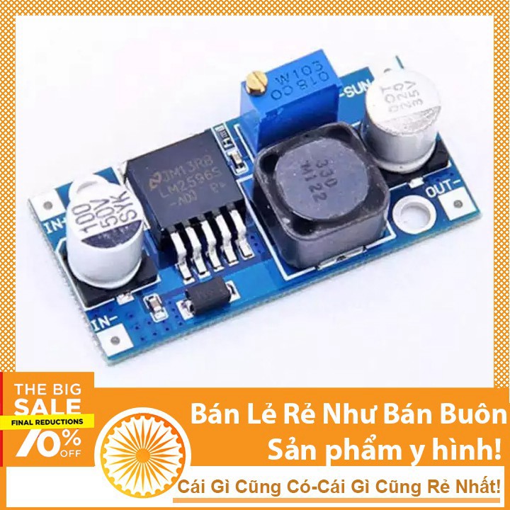  Mạch Hạ Áp DC-DC LM2596 3A Giảm Áp Từ 3.2~40V Xuống 1.2~37V