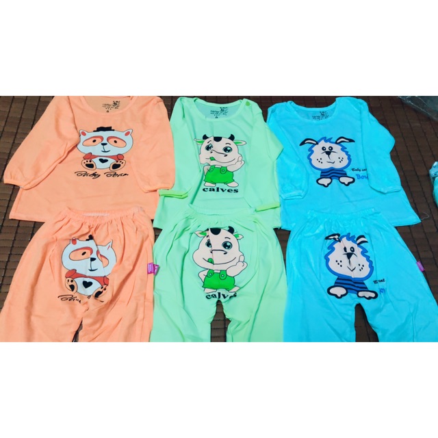Combo 5 bộ cotton thu đông