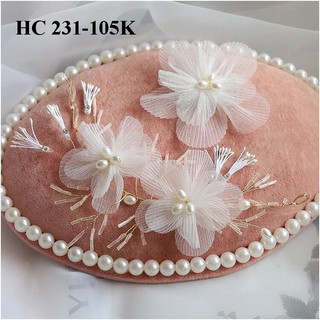 Bộ 3 bông hoa siêu đẹp cài tóc
