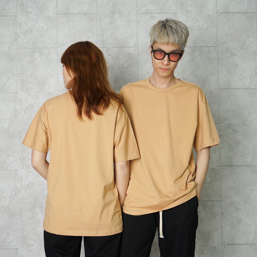 Áo thun nam nữ Unisex phông trơn tay lỡ form rộng nhiều màu