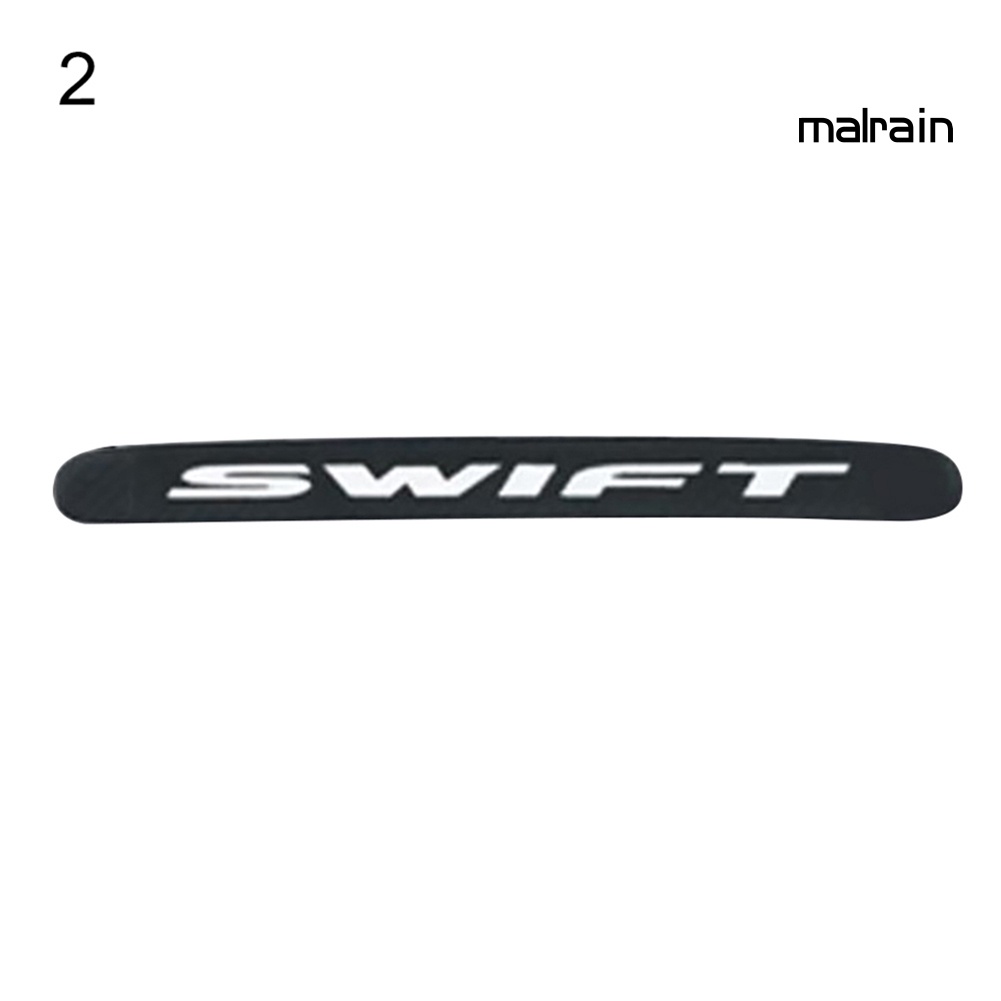 Miếng Dán Đèn Phanh Xe Bằng Sợi Carbon Cho Suzuki Swift