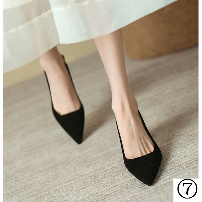 Giày Cao Gót Mũi Nhọn Đế Dày Thời Trang Mùa Hè 2022 Cho Nữ