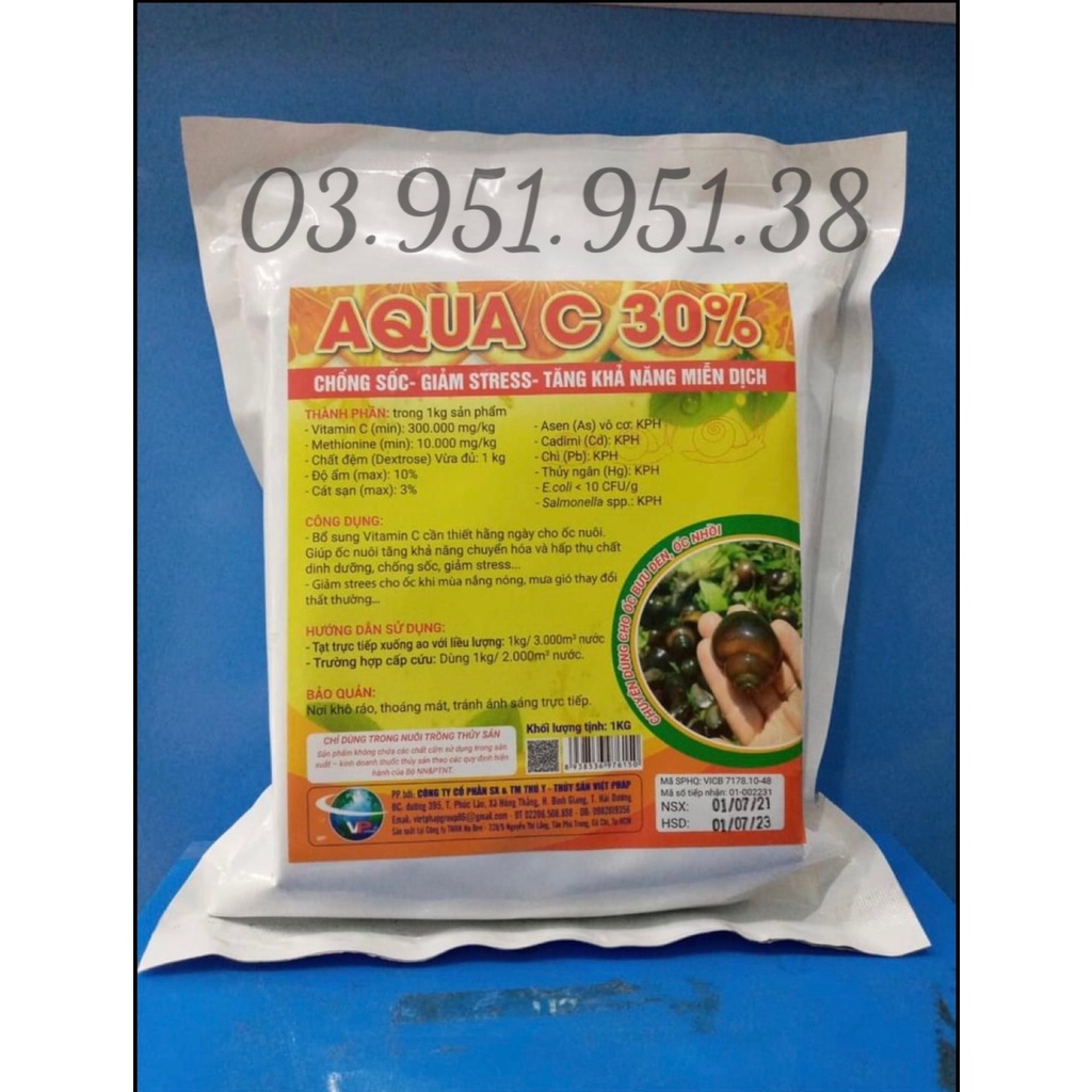 Vitamin C, chống sốc giảm stress trong thủy sản
