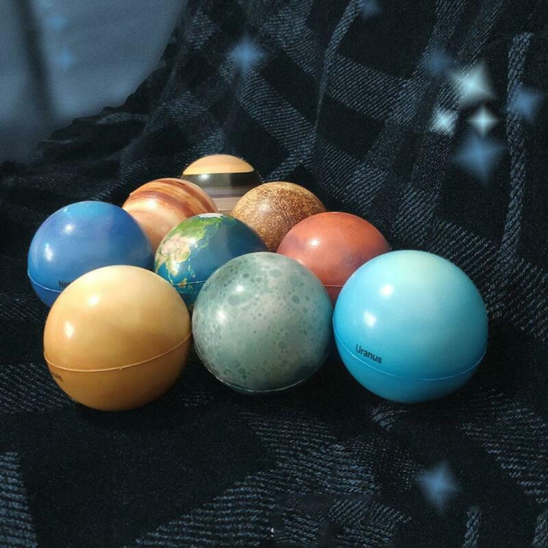Bóng đồ chơi co giãn in hình tám hành tinh nhiều màu sắc C5I2