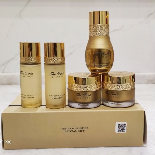 Bộ Dưỡng Da Tinh Chất Vàng Ohui The First Geniture Special 5 Sản Phẩm