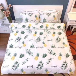 Bộ chăn ga gối Cotton Organic 100% sợi thiên nhiên 2019 (TT)