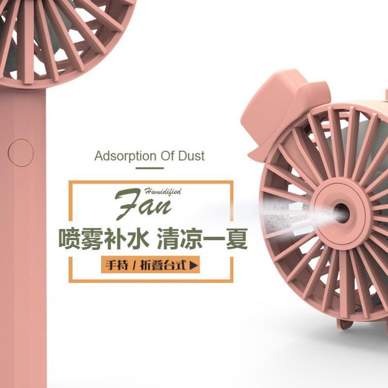 🎀Bảo Hành 3 Tháng🎀Quạt Phun Sương Cầm Tay🎀Quạt Mini Tích Điện Hơi Nước Tạo Ẩm 800mAh🎀 | BigBuy360 - bigbuy360.vn
