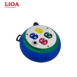 Ổ cắm kéo dài LIOA DB52-15A | Màu ngẫu nhiên ( 5m dây )